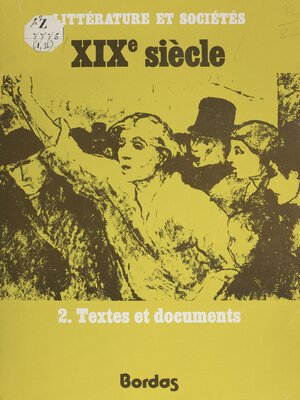 cover image of XIXe siècle (2)